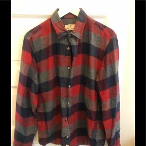 Marine layer men’s flannel shirt jacket